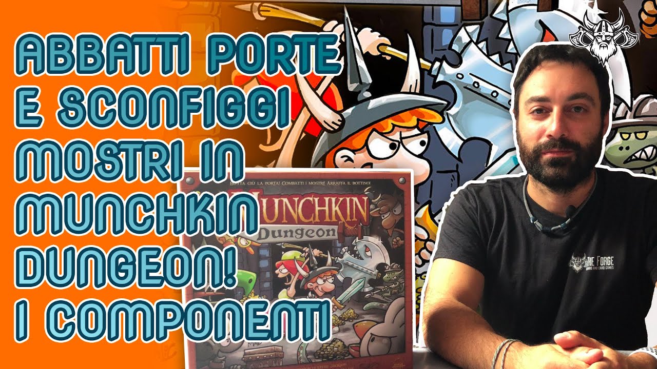 Abbatti porte e sconfiggi mostri in munchkin dungeon! - La recensione - Parte 1 - I Componenti