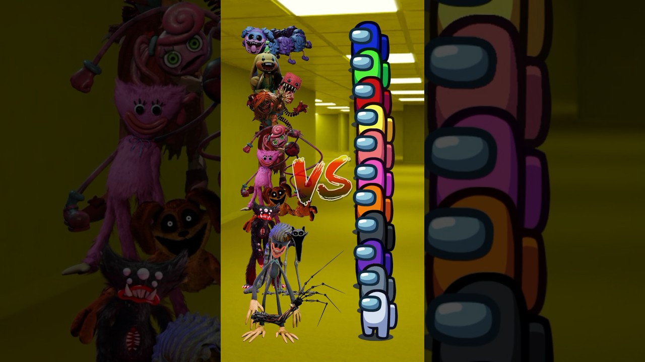 Poppy Playtime VS Among US #shorts #poppyplaytimechapter #amongus