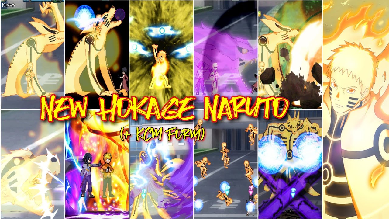 New Hokage Naruto (+ KCM Form) - Bleach VS Naruto MUGEN