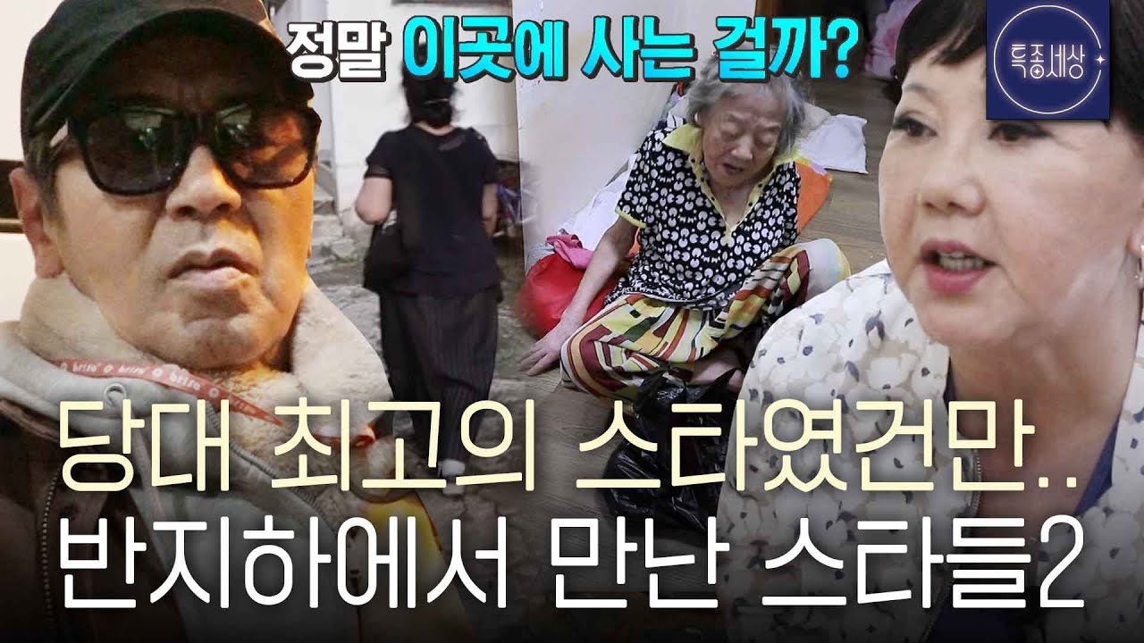 [스페셜] 반지하에서 만난 스타들의 근황 모음 2탄