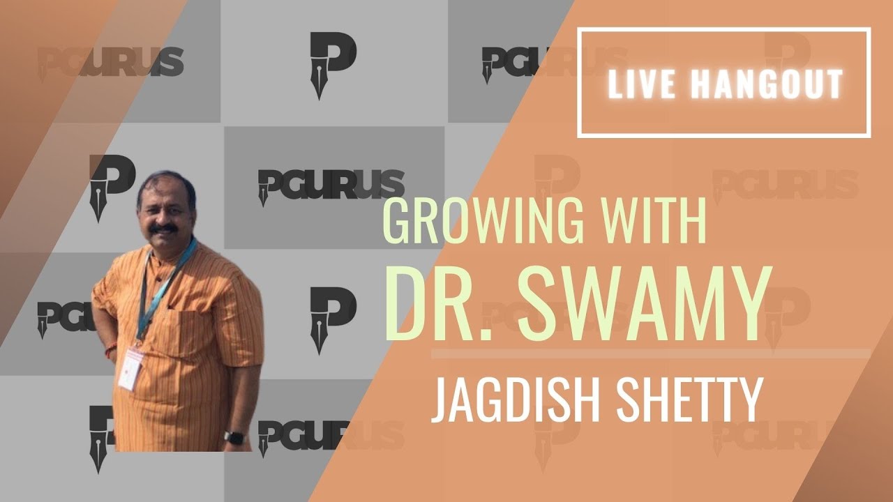 Jagdish Shetty on his friendship with Dr. Subramanian Swamy