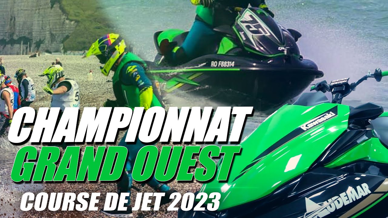 NOTRE PREMIERE COURSE DE JET SKI : CHAMPIONNAT DU GRAND OUEST 2023 VEULETTES SUR MER