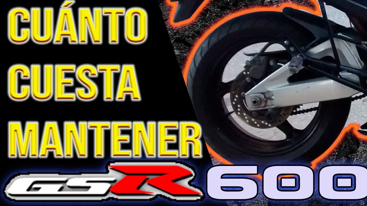 💲💲Cuanto vale mantener una suzuki GSR600?😍😍