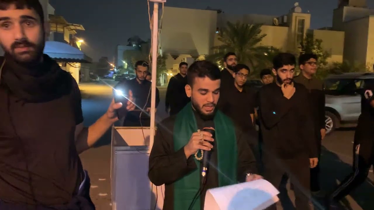 عزاء شباب المحافظة ليلة شهادة الإمام الكاظم ١٤٤٧ الرادود السيد عبدالله المحافظة