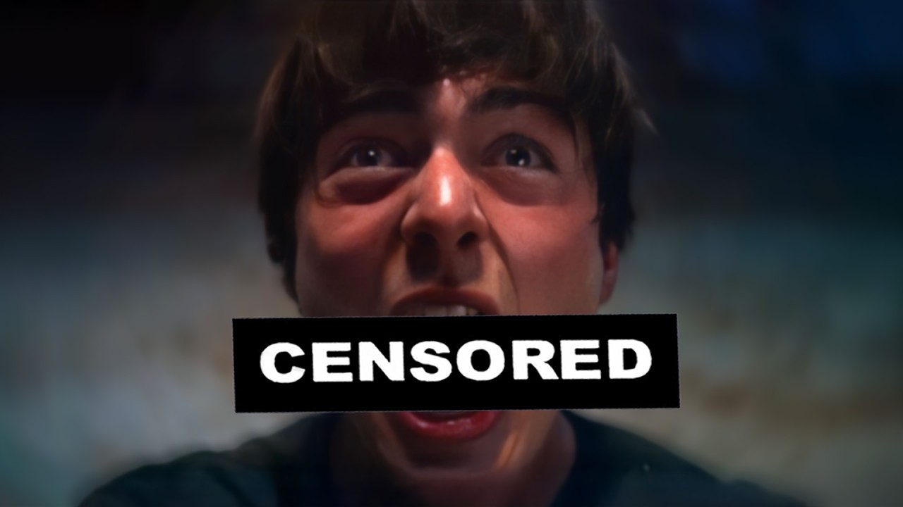 stranger things but it's unnecessarily censored
