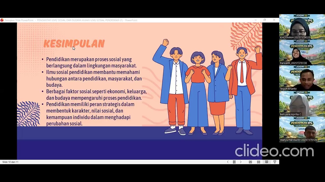Teori proses sosial budaya Kuliah 1 Minggu 15-3-26