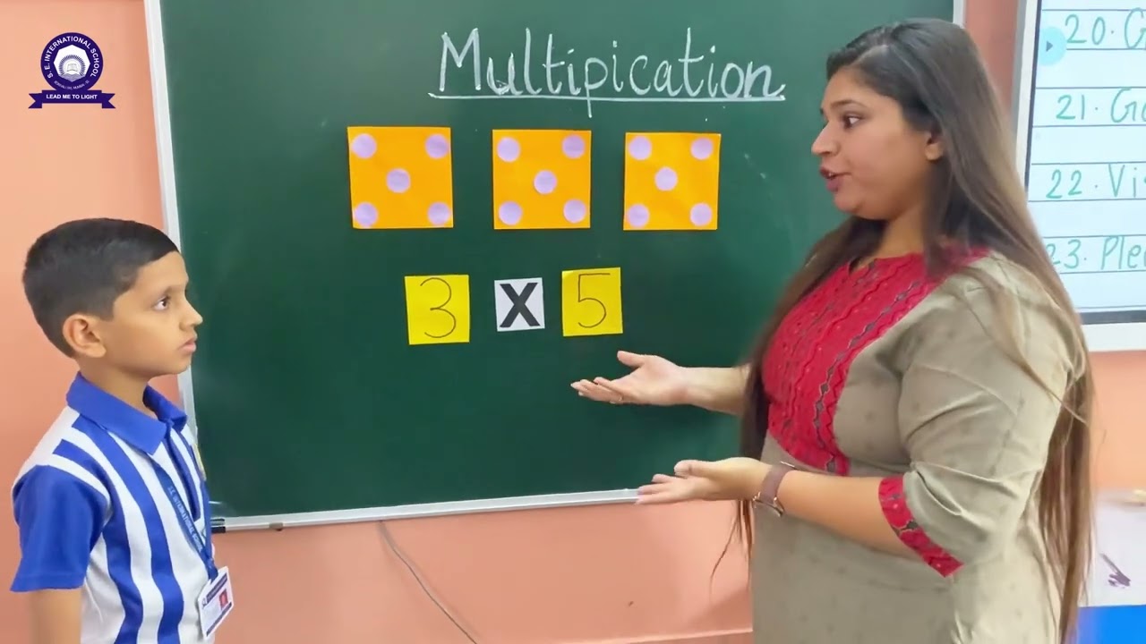 Mst. Jaival from Grade 2 (B) | Maths - Multiplication Preparation