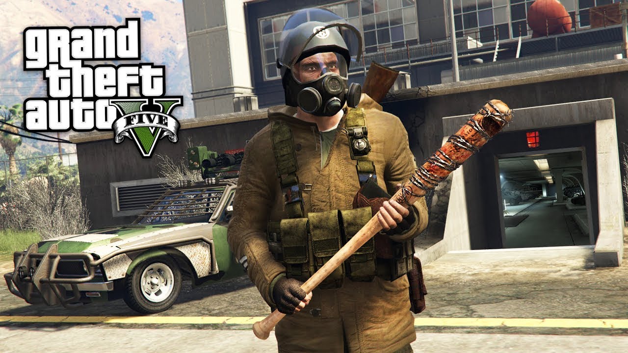 GTA 5 Зомби Апокалипсис #12 - ВОЕННЫЙ БУНКЕР! (ГТА 5 МОДЫ)