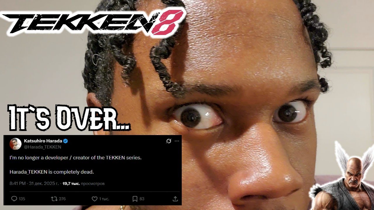 Harada is LEAVING Tekken?!? Tekken 8...It's Over