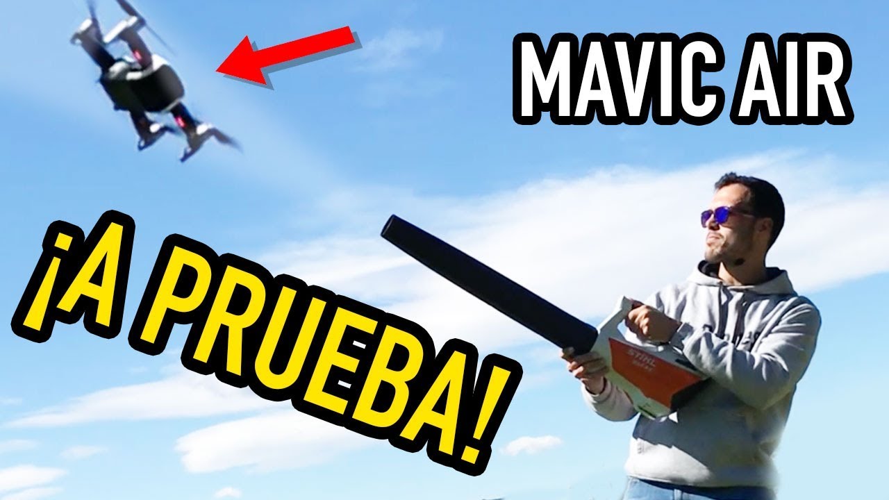 PONIENDO A PRUEBA EL DJI MAVIC AIR ¿QUE SERÁ CAPAZ DE SOPORTAR?