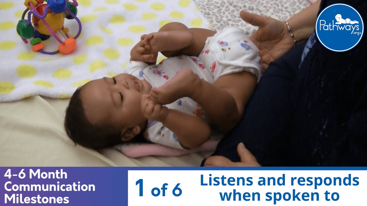 4-6 Month Old Communication Milestones