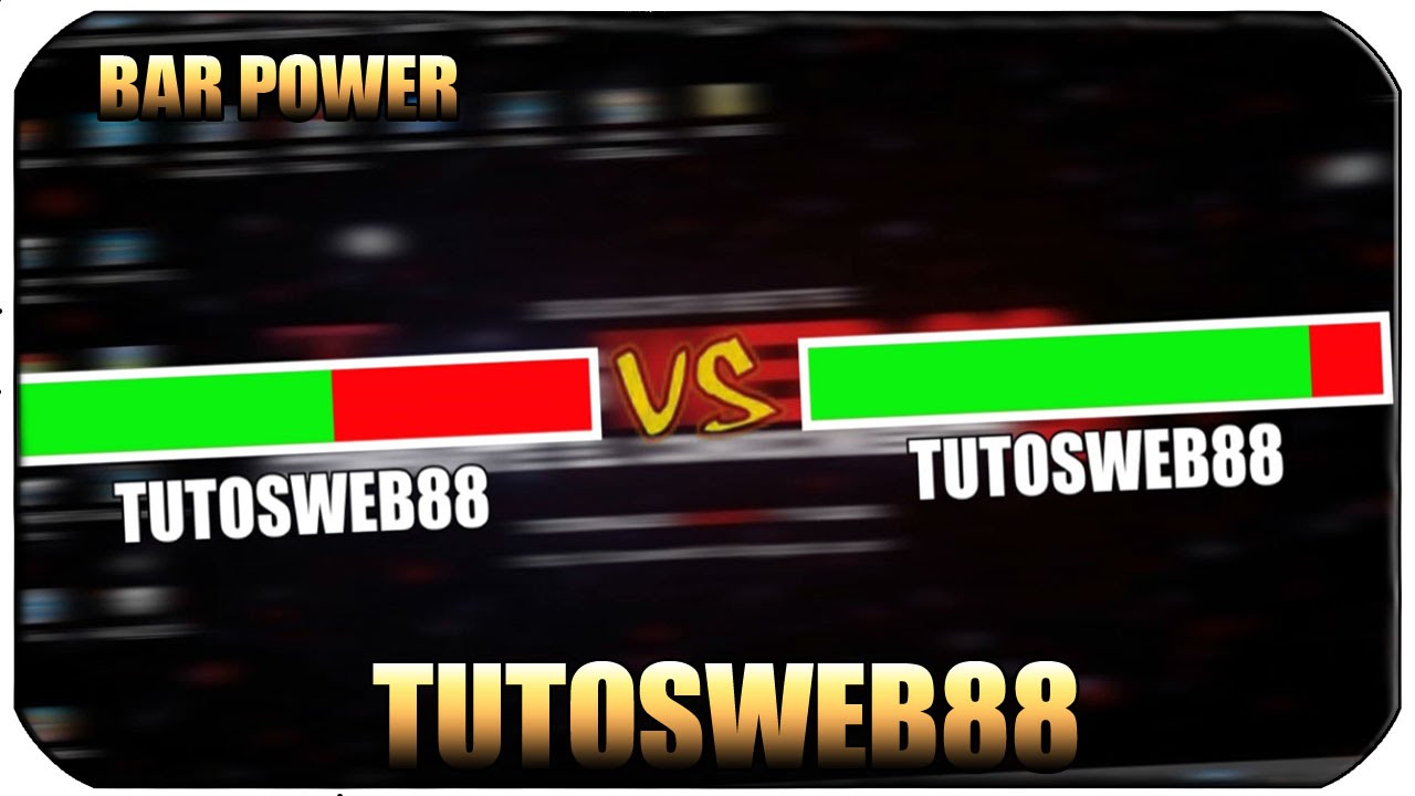 Efecto Bar Power / Barra de vida Sony Vegas tutorial