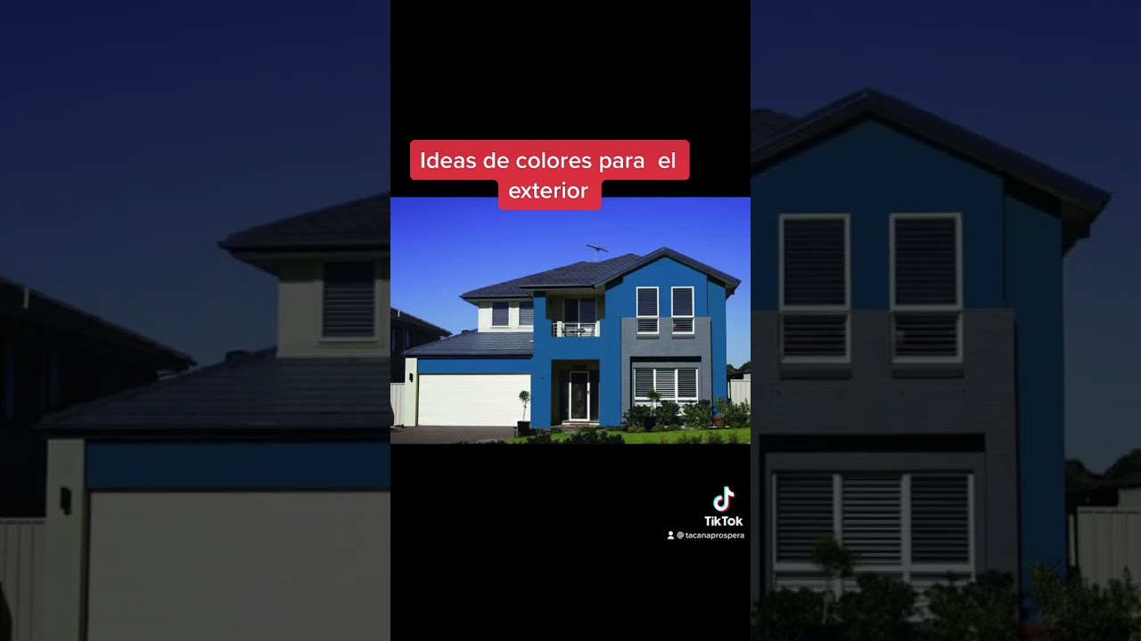 Ideas de colores para el exterior