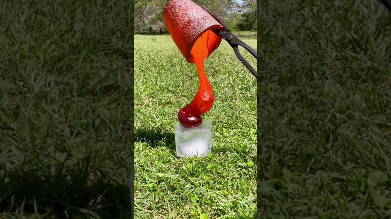 LAVA VS ICE #shorts #eksperimen