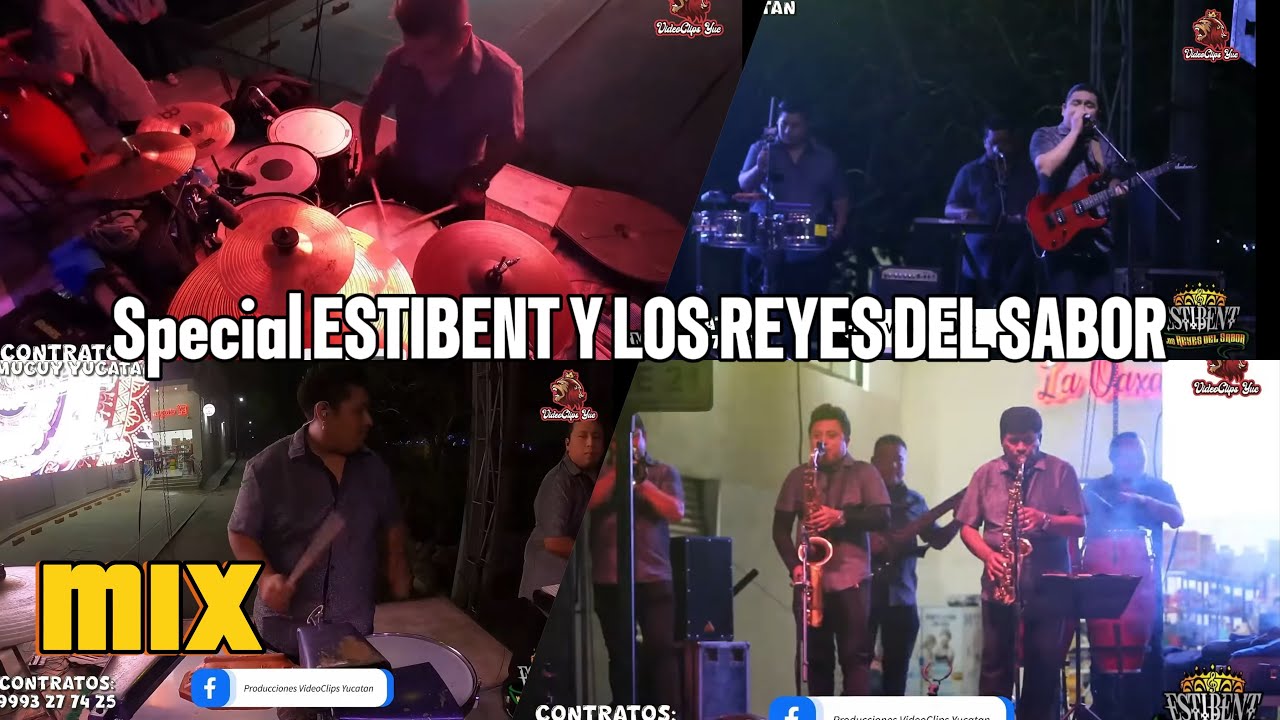 Especial Estibent Y Los Reyes Del Sabor  Popurris 100% Bailables 2025 MIX #mixparabailar