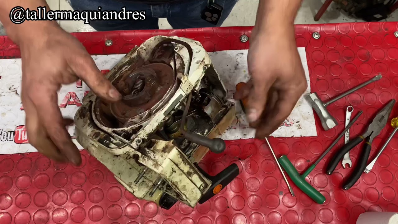 Como desarmar una desmalezadora stihl 280