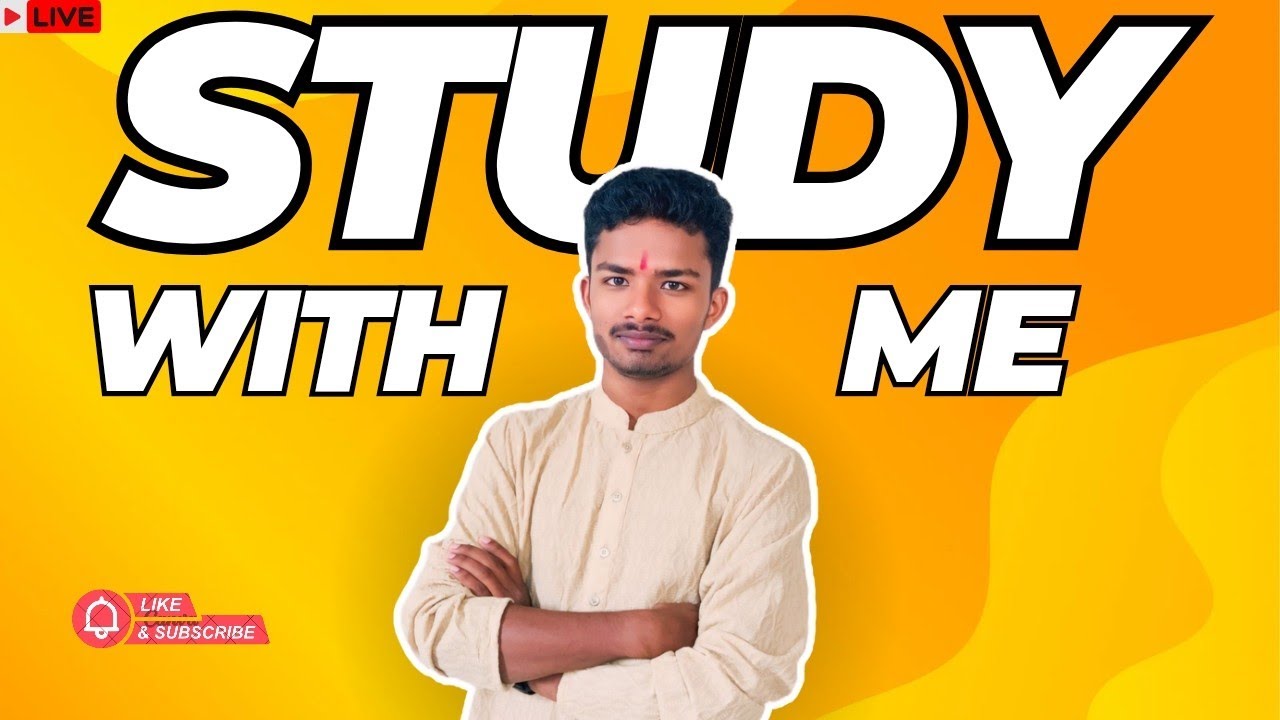 📚 2-HOURS STUDY WITH ME LIVE 🛑 #1 | POMODORO 50/10 | NIGHT STUDY SESSION