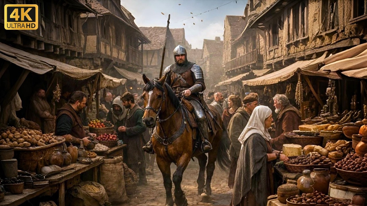 What Was Life Like in Medieval Cities | Paris, Rome, London – Medieval Documentary