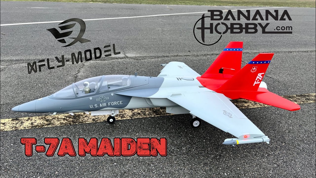 Xfly-models T-7A Red Hawk 80mm edf &ldquo;Maiden&rdquo;