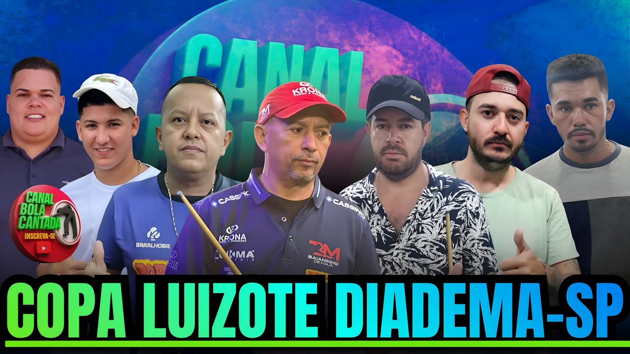 🎱COPA LUIZOTE 01/12 DIADEMA 🎱BAHIANINHO DE MAUÁ