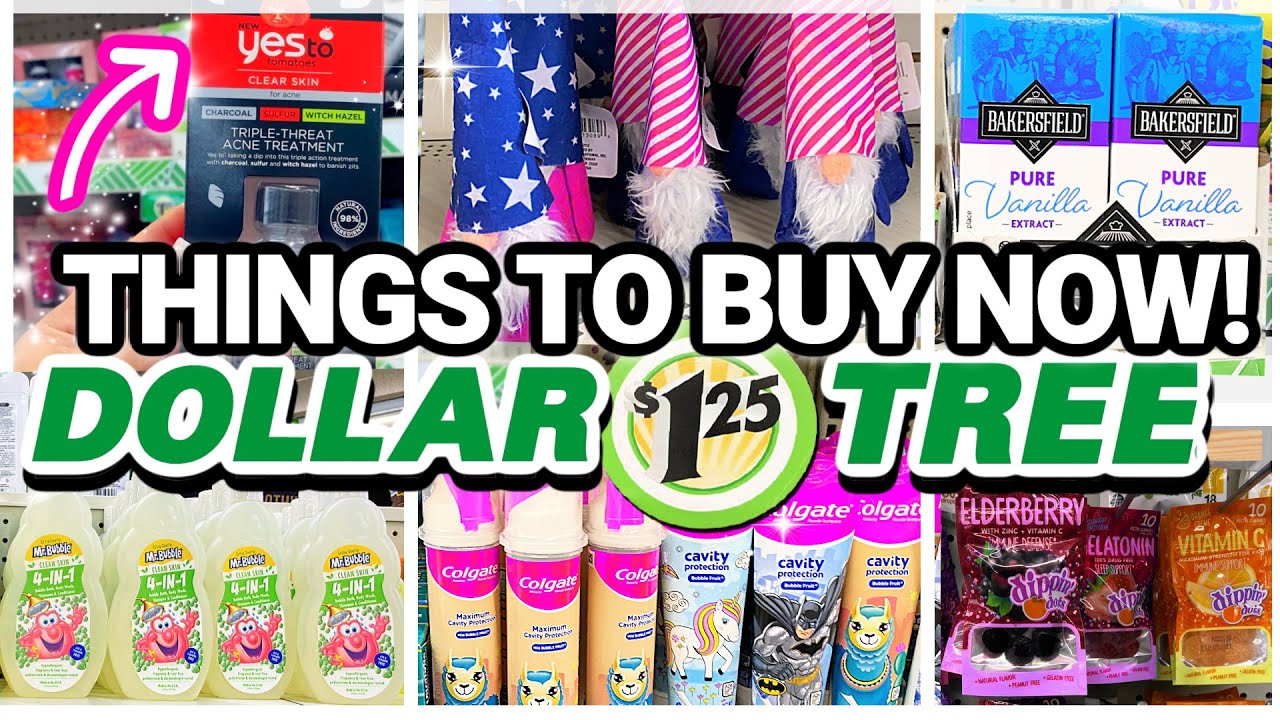 DOLLAR TREE SHOPPING! *22* Things you SHOULD BUY before they're GONE!