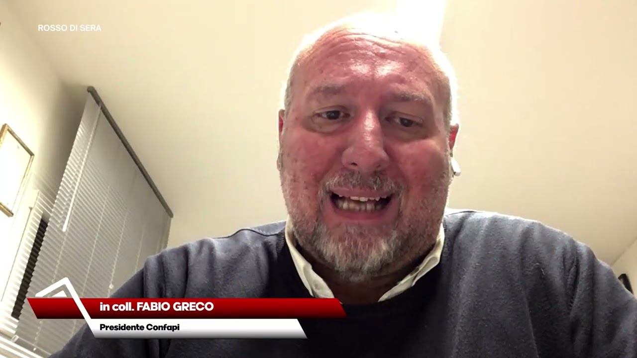 23/02/2026 - Rosso di sera - Presidente Confapi Taranto parla della situazione tarantina attuale