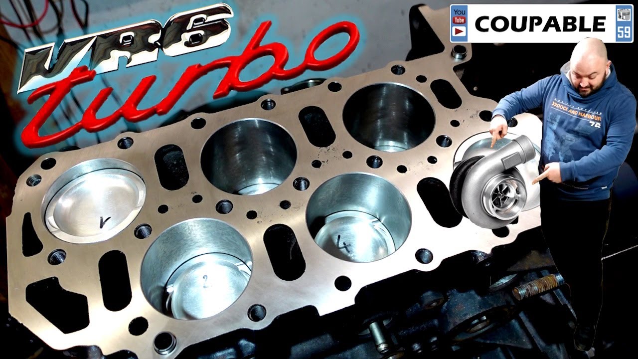 VR6 Turbo 500ch assemblage moteur DÉTAILLÉ 100%