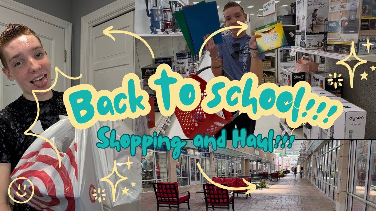 Back to School shopping and Haul!!!