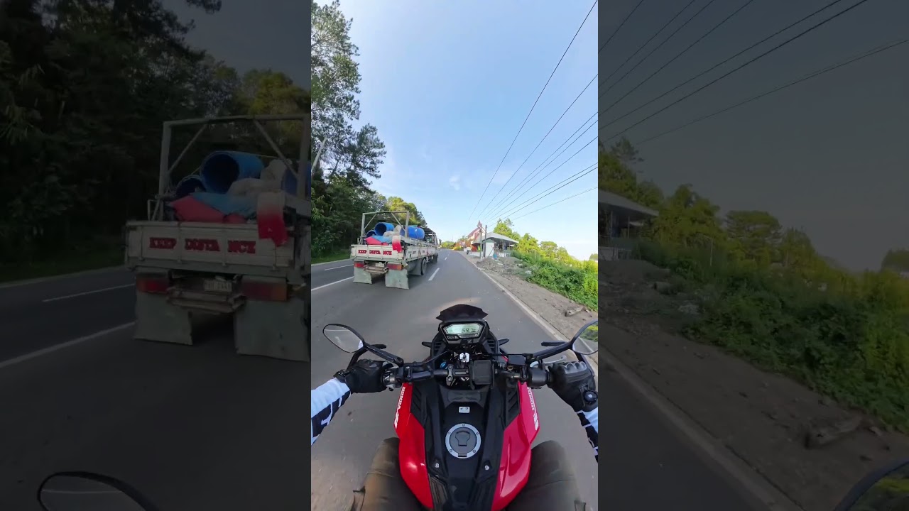 Honda CB150x - Insta360 X4 - Raw Sound