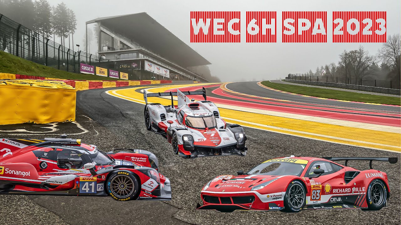 WEC 6h in Spa 2023 - Impressionen in Bildern und Sound...