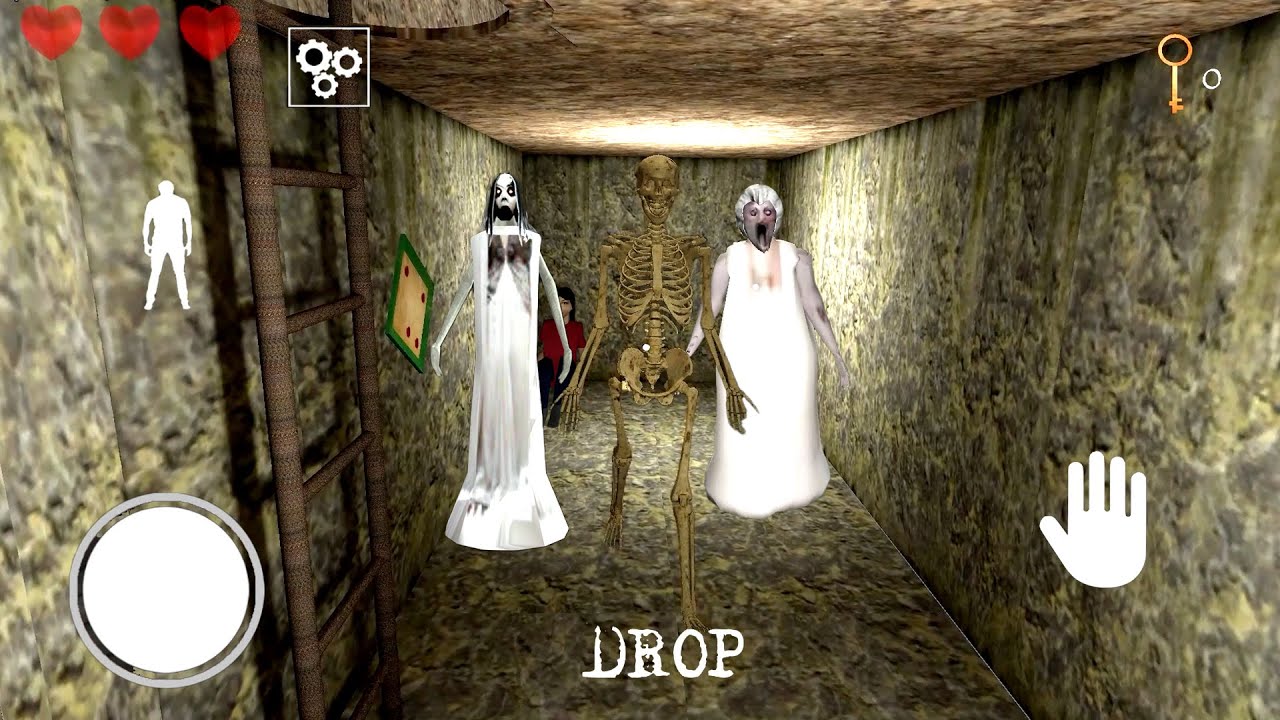 Slendrina 2D But 3D First Person Full Gameplay