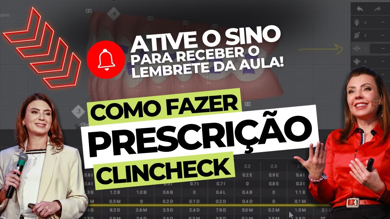 Como fazer uma prescrição no ClinCheck pela Primeira Vez