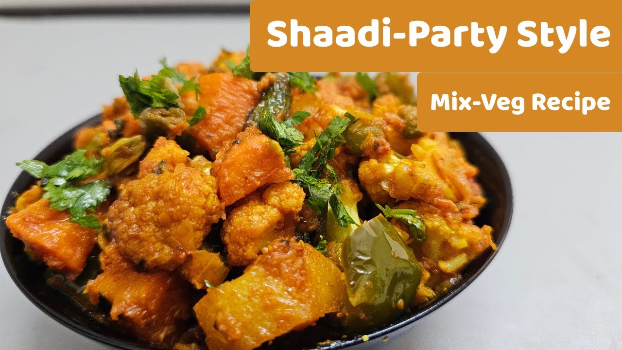 Perfect Vegetarian Mix Veg Sabzi | Easy Dhaba Style Dry Veg Recipe