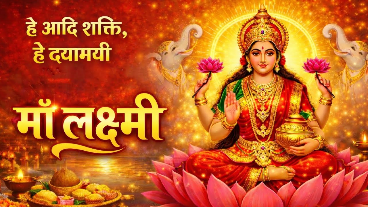माँ लक्ष्मी की कृपा | हे आदि शक्ति हे दयामयी | Lakshmi Mata Bhajan Devotional 