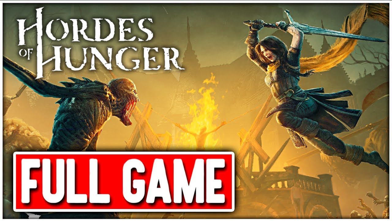 HORDES OF HUNGER Gameplay Walkthrough FULL GAME No Commentary + ENDING