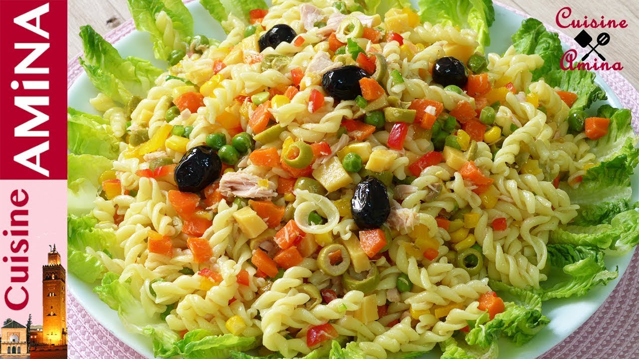 سلطة جد شهية و رائعة بمكونات بسيطة و سريعة