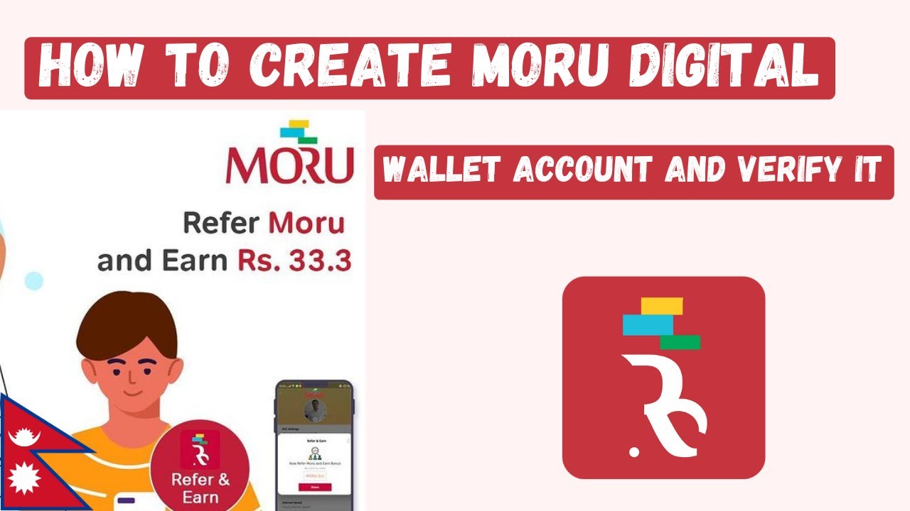 How to Create Moru Wallet Account and Verify it?| Refer and Earn Rs. 33.3