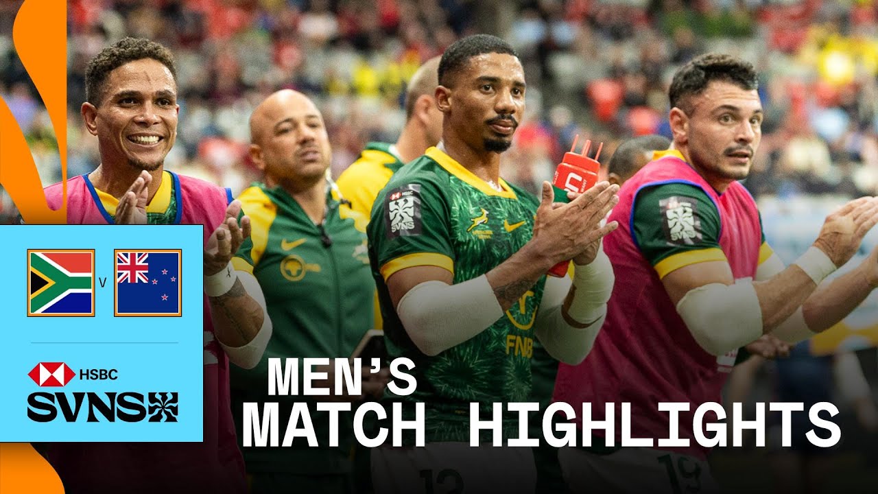 Battle of the TITANS ⚔️ | South Africa v New Zealand | HSBC SVNS Vancouver 2026 | Match Highlights