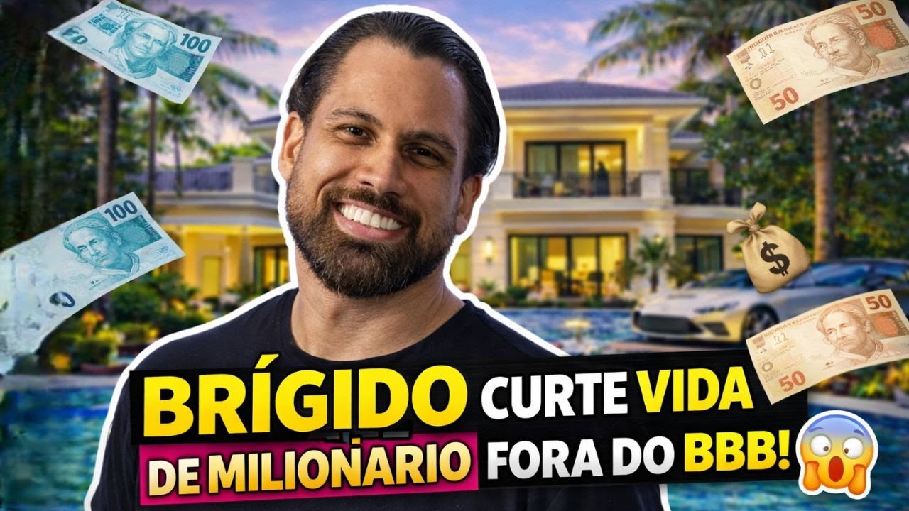 ESSA É A VIDA LUXUOSA DE BRIGIDO NETO, EX-BBB26.
