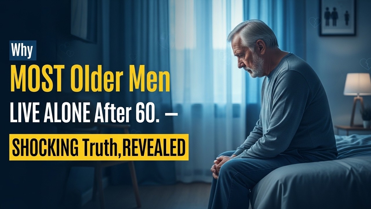 Why Older Men Can't Escape Loneliness After 60