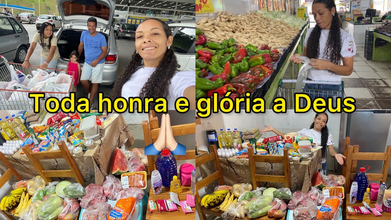 DEPOIS DE MUITOS ANOS ESSE DIA CHEGOU🙏🏻FOMOS REALIZAR NOSSA MAIOR COMPRA/FALTOU ATÉ LUGAR PRA GUARDA