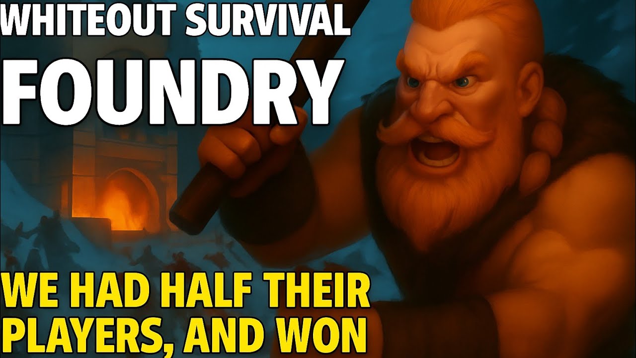 NEW WHALE DONINATES FOUNDRY | WHITEOUTSURVIVAL 