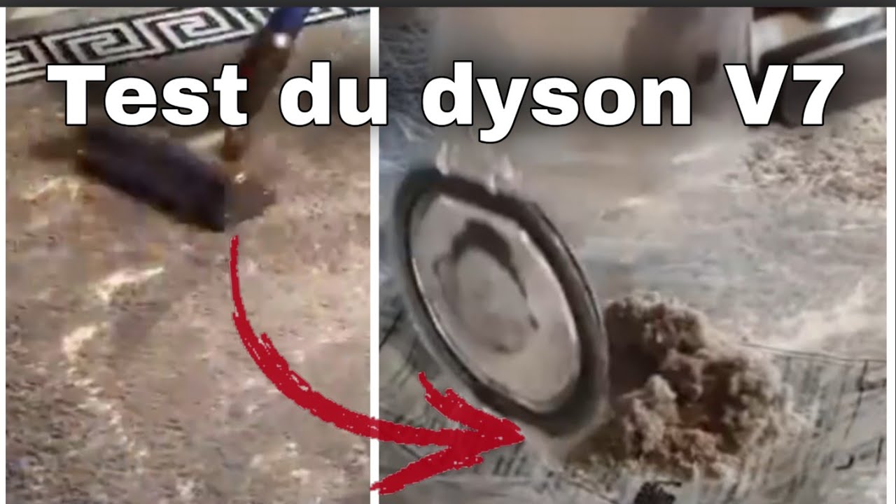 Teste du dyson motorhead origin v7 (mais comment! )😱