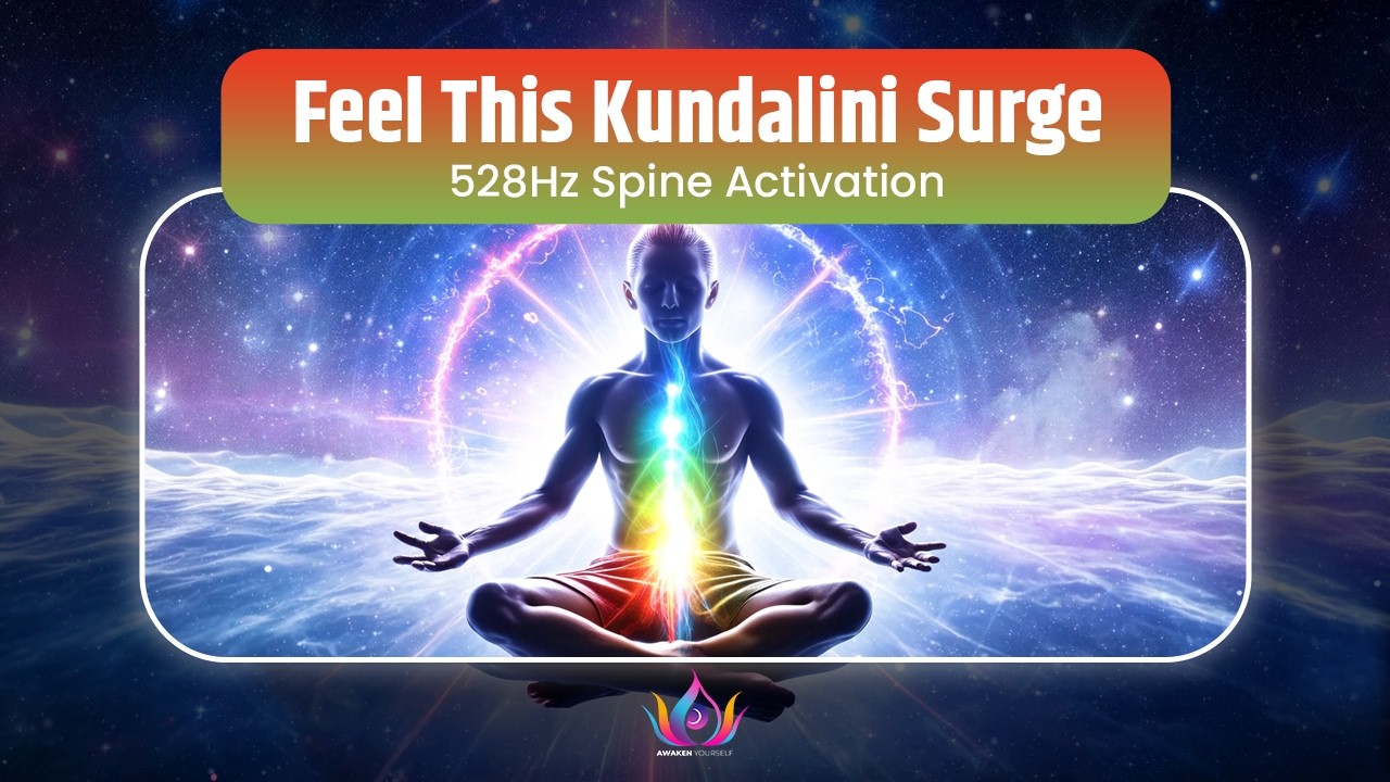 YOU’VE NEVER FELT THIS KUNDALINI SURGE 🔥 | 528Hz Spine Activation & Pranic Energy Awakening