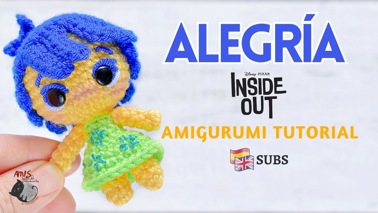 Alegría Amigurumi Tutorial | Intensamente | Amis Tejiendo Momentos ENG/SPA Subs