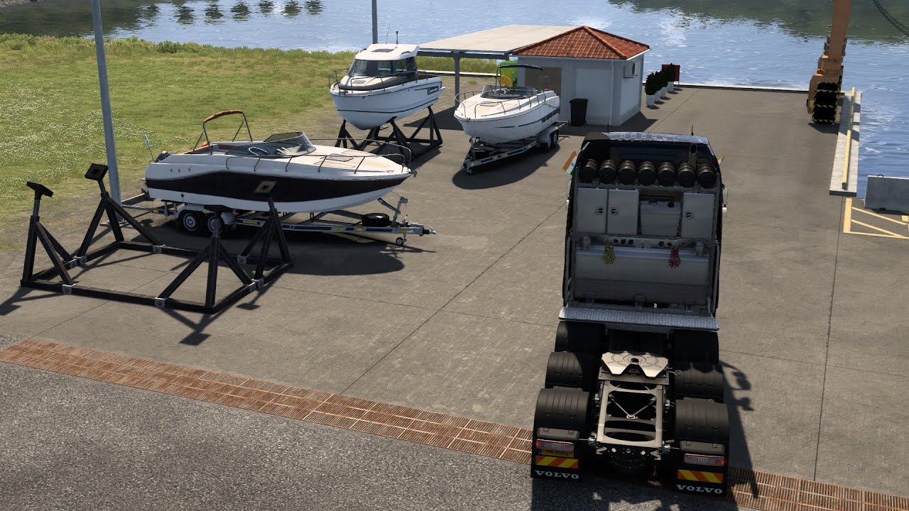 ETS2 - Episode 105 - Skeffeltea, Sweden to Ajaccio, France Part 3 - Crossing Hanover