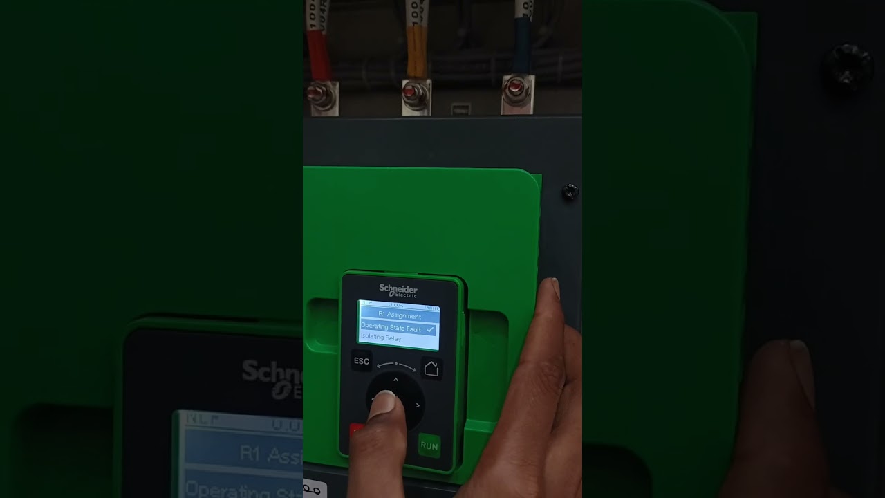 Schneider Electric Make Altivar Soft Starter Parameters Settings.