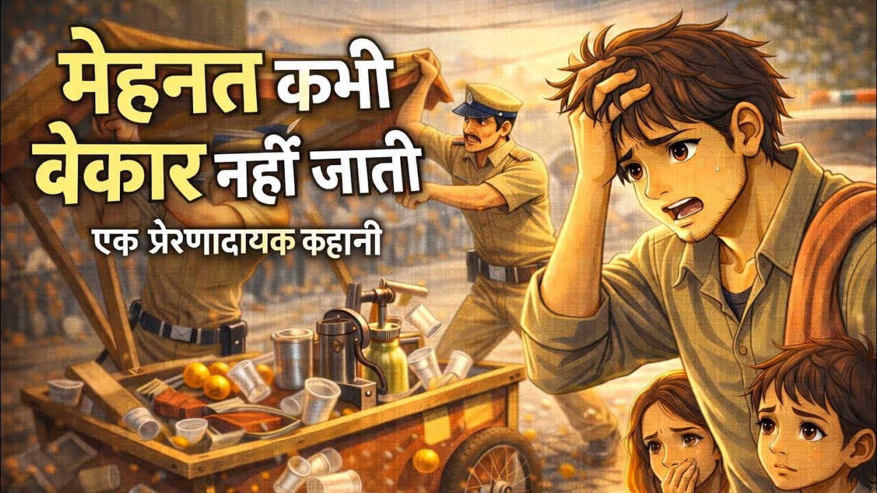 मेहनत कभी बेकार नहीं जाती || hard work never goes waste || Moral & Motivational Story | #motivation 