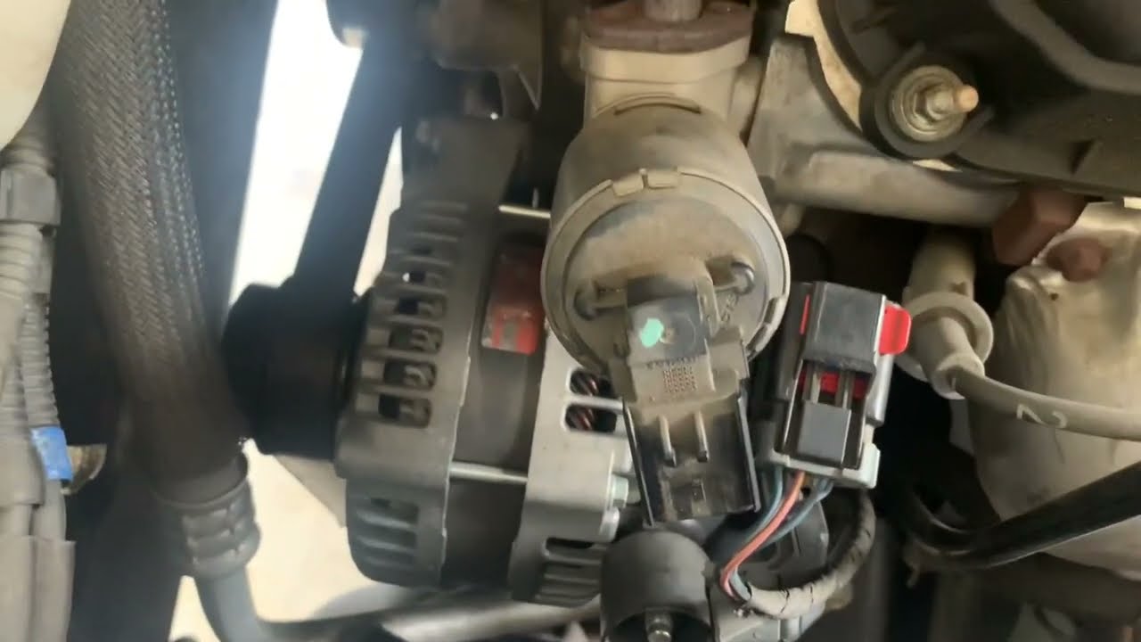 2005 Town and Country Alternator Swap