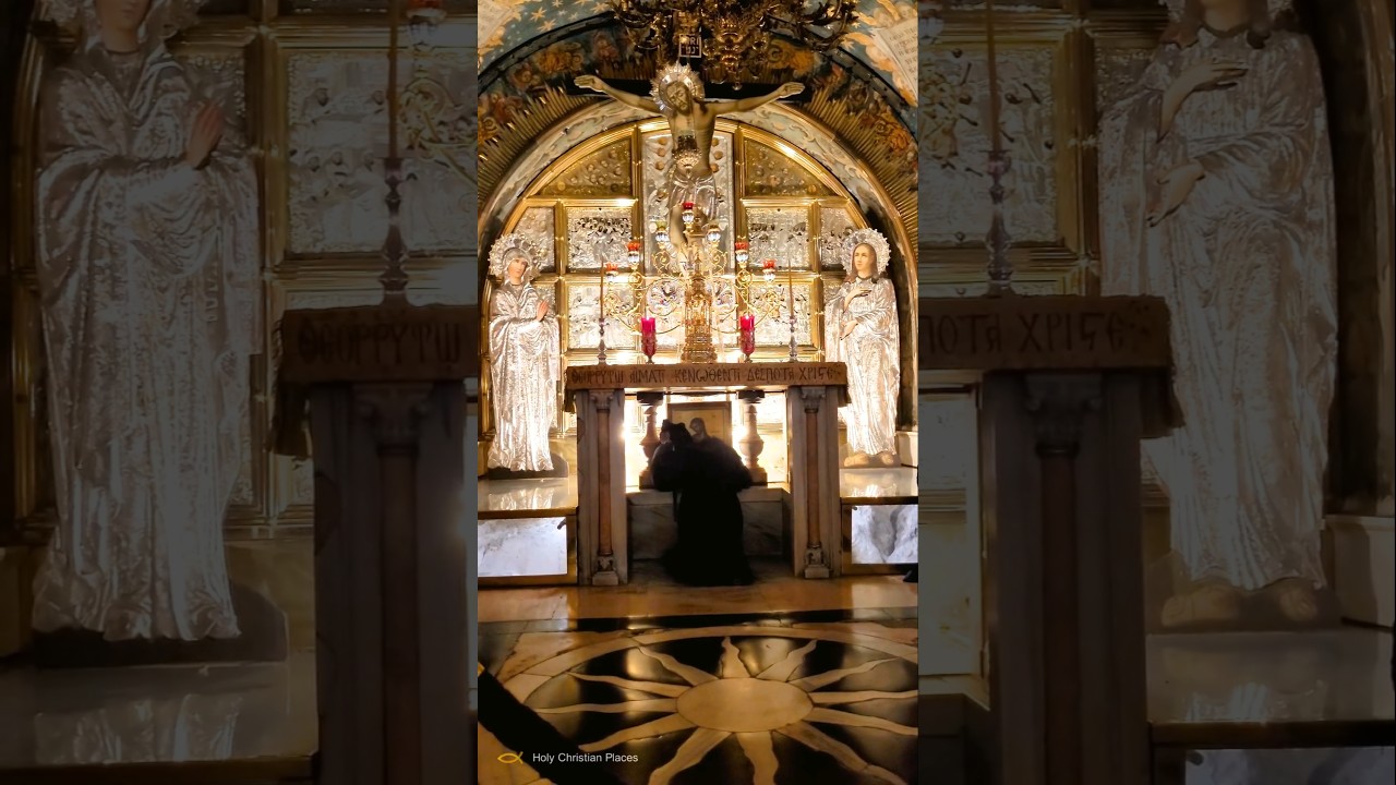 Prayer at the Very Place of Jesus' Crucifixion | Jerusalem